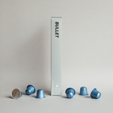 22 Caliber Aluminium Coffee Pods - packaging