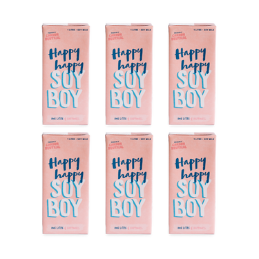 Happy Happy Soy Boy 6 pack per carton