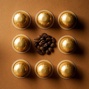 303 Caliber Aluminium Coffee Pods - with beans