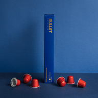 Blank Rounds Aluminium Coffee Pods - packaging