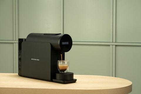 Morning Coffee Machine in Black